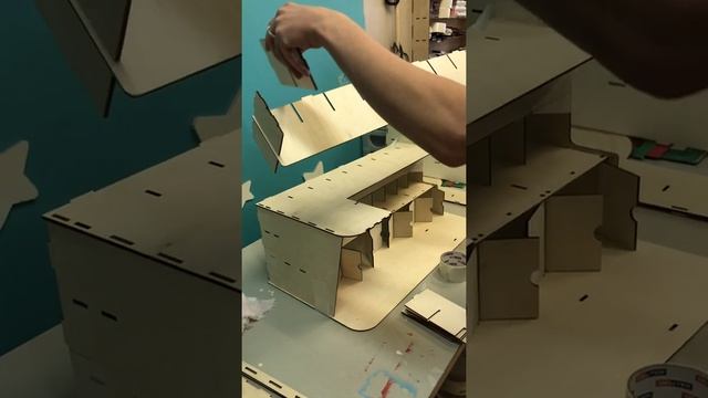 Сборка парковки «Крепыш»