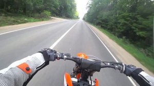 Максимальная скорость KTM 250 SX TOP SPEED