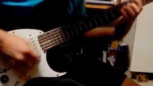 Cort G210D guitar with active pickups: Demo