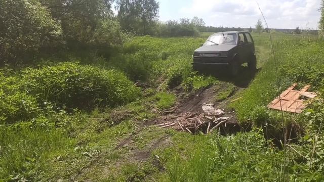 Ока на бездорожье, покатушки по лайту