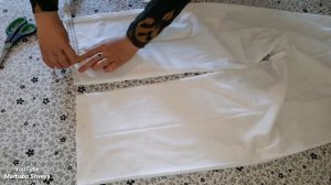 Как Быстро и Легко ушить штанину.Тарзи танг ва кутох кардани брюк?