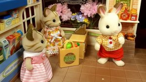 23 февраля: Как кролики праздник отмечали! Мультик с игрушками Sylvanian Families