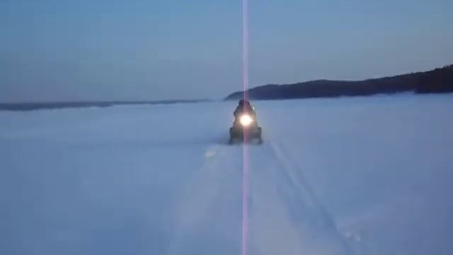 На снегоходе по Ладоге смотреть онлайн