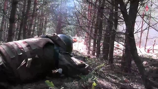 Штурмовые подразделения ЦВО отрабатывают захват опорных пунктов условного противника