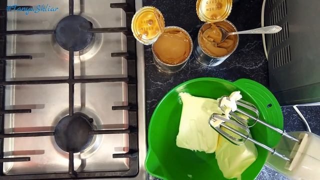 МАСЛЯНЫЙ КРЕМ НА СГУЩЕНКЕ ДЛЯ ТОРТОВ, ПИРОЖНЫХ, КАПКЕЙКОВ /Buttercream for cupcakes
