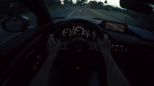 Mazda 3 Night | 4K POV Test Drive #270 Joe Black