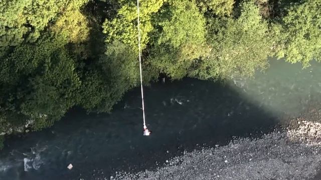 Прыжок с высоты 207 метров. Sky park Сочи смотреть онлайн