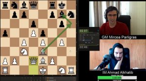 GM Mircea Parligras vs IM Ahmad Al Khatib