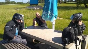 Путешествие в Пярну. HONDA VTX 1300, YAMAHA XVS 1300, KAWASAKI VN 1700...