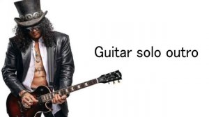 NOVEMBER RAIN -  Guns n' Roses: SOLOS guitar cover + TAB