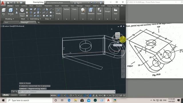 Autocad 3D Design/Basics & Advance/Mechanical chapter 5 (E-50)