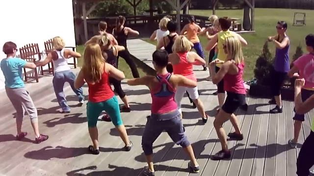 "Largadinho" Claudia Leitte, Zumba®, Samba with Agnieszka Siudowska смотреть онлайн