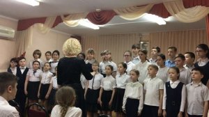 Хор ССМШ (колледжа) при РГК им.С.В.Рахманинова- "Снег идёт"