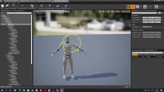 Создание игр: Замена стандартного манекена (ретаргет персонажа) Unreal Engine 4 на другую модель. смотреть онлайн