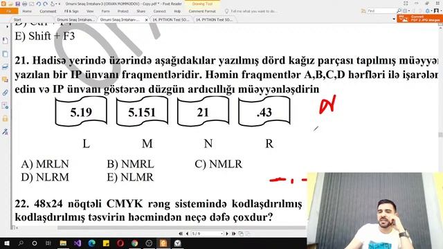İNFORMATİKA | CANLI DƏRS-2? 2022 QƏBUL TİPLİ PYTHON TEST İZAHLARI 2022| ORXAN MƏMMƏDOV смотреть онлайн