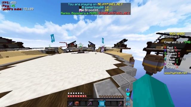 TNT Jumping in Hypixel Bedwars: Minecraft Edition смотреть онлайн