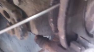 Замена задних колодок AUDI A6 C6