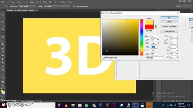 How to Make 3d Font in Photoshop cs6 смотреть онлайн