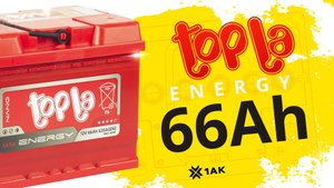TOPLA Energy 66 Ah: технические характеристики аккумуляторной батареи