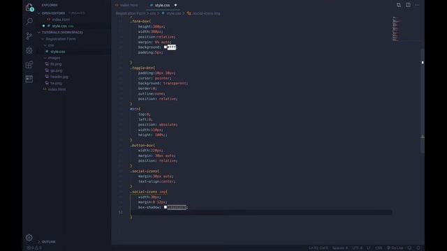 Урок для начинающих - CSS HTML форма входа и Регистрации