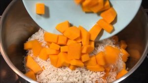 Плов с тыквой. Азербайджанская кухня