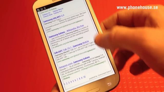 Samsung Galaxy S3 - Demo av S Voice смотреть онлайн