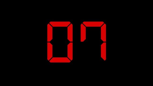 20 Second Ticking Countdown Timer With Alarm смотреть онлайн