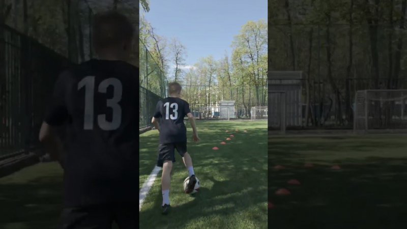 Дриблинг и удары Tima JR #фкослятина #футбол #footballshorts #timajr