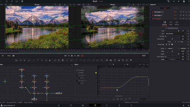 Анимация кисти в Davinci Resolve\Brush animation in Davinci Resolve.