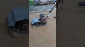 самодельная виброплита.