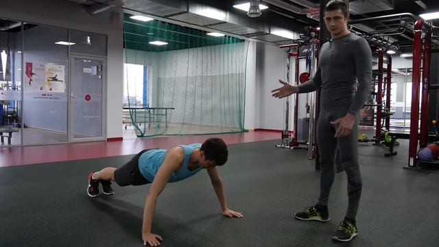 Правильные отжимания / Отжимания от пола техника выполнения смотреть онлайн