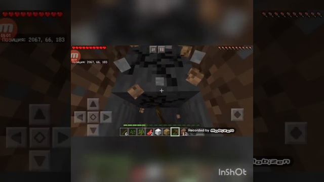 Выживание на камеру #1 майнкрафт PE смотреть онлайн