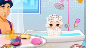 Принцесса Жасмин, забота о ребенке ▬ Jasmine Pregnant and Care Baby, игра для детей