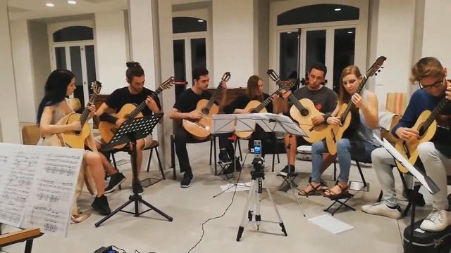 Innuendo "Queen" (flamenco part) - Guitar Ensemble Arrangement by Giuseppe Torrisi смотреть онлайн