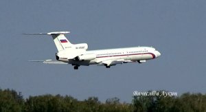 Последний вылет Ту-154Б-2 RA-85587 борт сгорел во время КВР в Самаре!