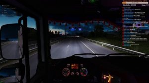 Стрим #163 по Euro Truck Simulator 2 Multiplayer DAF "дорога дураков"