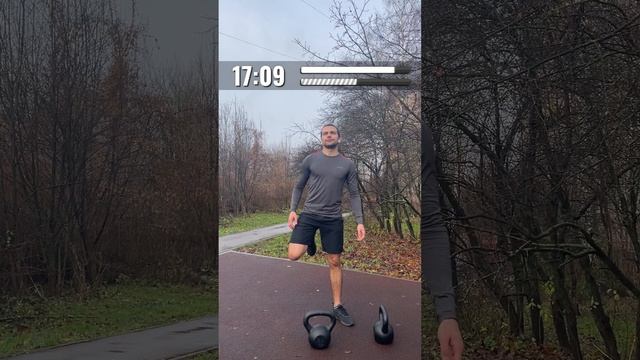 Жёсткий комплекс с гирями для ног | EMOM 35 минут | брутальная тренировка смотреть онлайн