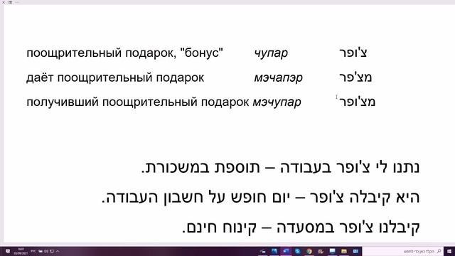 1315. Что такое ЧУПАР, МЭЧУПАР, ЛЭЧАПЭР в разговорном иврите смотреть онлайн