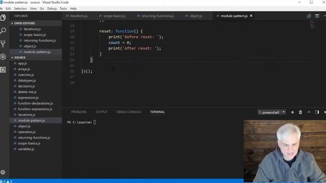 16 JavaScript Module Pattern and Revealing Module Pattern