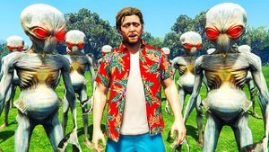 ПРИШЕЛЬЦЫ ВЕРНУЛИСЬ И УКРАЛИ ЧЕЛОВЕКА в ГТА 5 МОДЫ! ОБЗОР МОДА в GTA 5 ВИДЕО