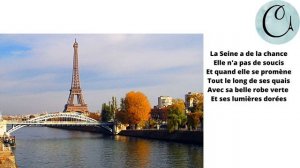 Стихотворение на французском | Jacques Prévert "Chanson de la Seine" |школа CocoÉcole