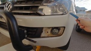 VW Amarok - Removing the Front Bumper