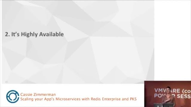 Cassie Zimmerman - Scaling your App's Microservices with Redis Enterprise and PKS смотреть онлайн