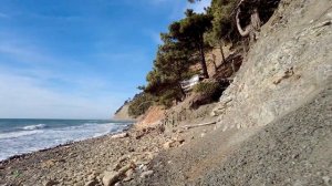 Пляж Прасковеевки ➛ Скала Парус ➛ Джанхот  - пеший туризм вдоль берега, прогулка