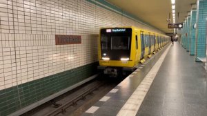 U-Bahn Berlin - Der Bahnhof Tierpark