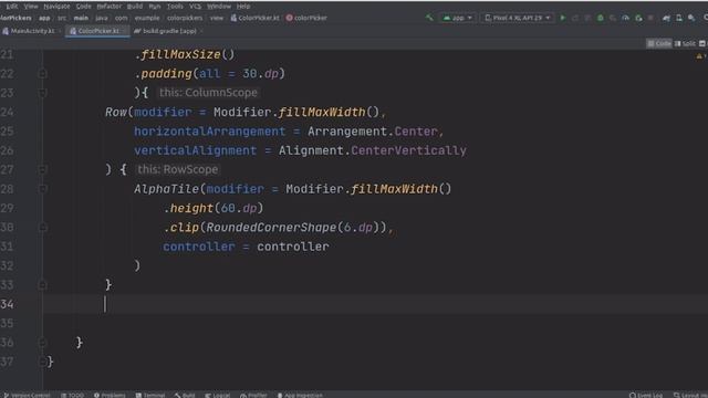 jetpack compose color picker in android studio/jetpack compose color picker #solutioncodeandroid