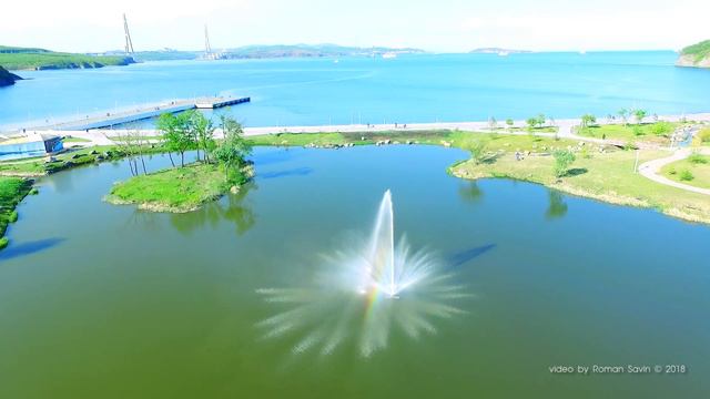 кампус ДВФУ, набережная, май 2018 г. смотреть онлайн