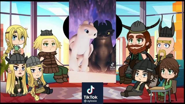 Pre-httyd react to TikToks (Hiccup x fem!Jack) pt.2 смотреть онлайн