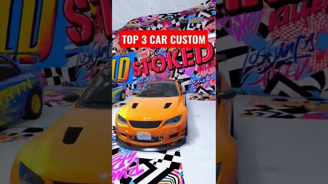 Top 3 Car custom Sentinel XS GTA Online