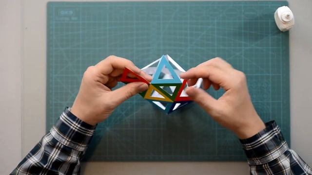 How to make icosahedron, Как сделать икосаэдр смотреть онлайн